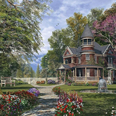 Vidéki rezidencia tornyocskával