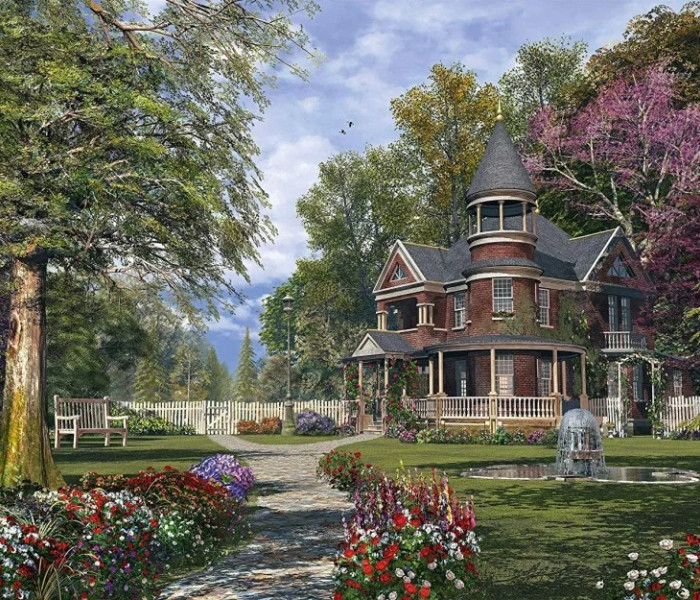 Puzzle - Schmidt - Vidéki rezidencia tornyocskával