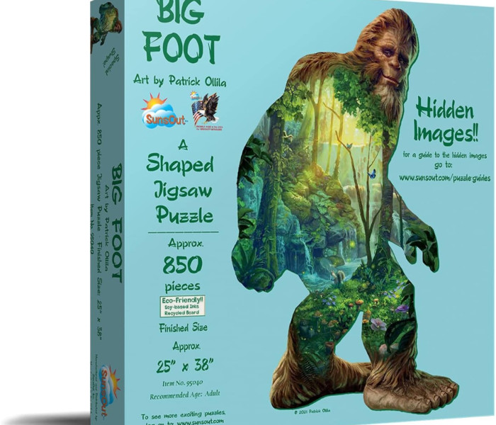 Puzzle - Sunsout - Férfi az Erdőből