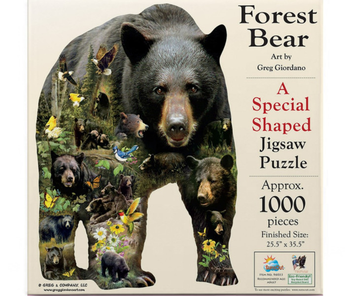 Puzzle - Sunsout - Medve