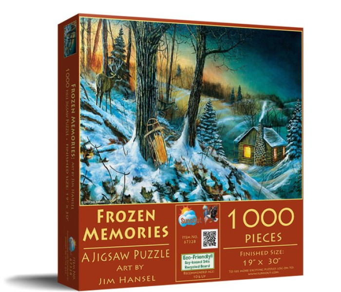Puzzle - Sunsout - Téli emlékek