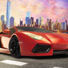 Puzzle - Trefl - Jízda při západu slunce