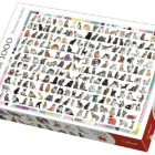 Puzzle - Trefl - 208 macska
