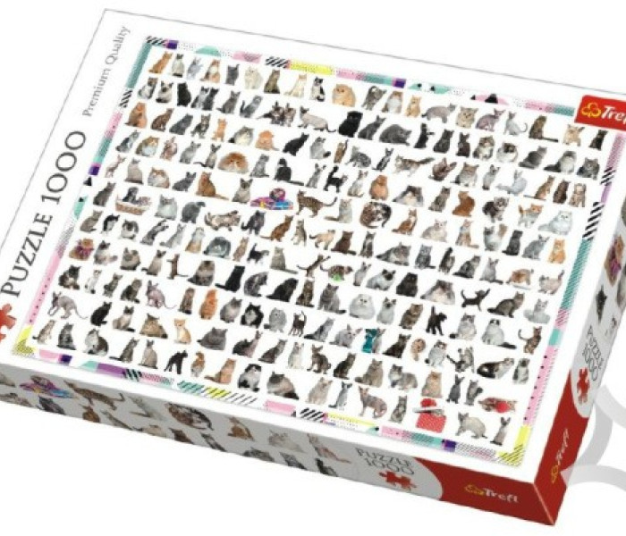 Puzzle - Trefl - 208 macska