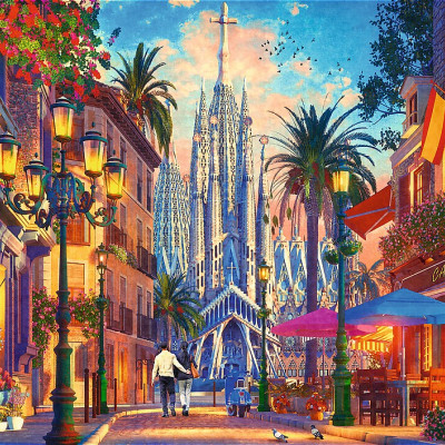 Barcelona, ​​Spanyolország