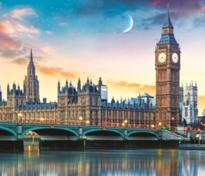 Puzzle - Trefl - Big Ben, London - Panoramatikus Puzzle