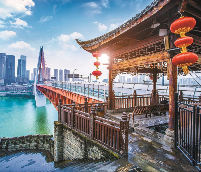 Puzzle - Trefl - Csungking, Kína