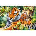 Puzzle - Trefl - Két tigris