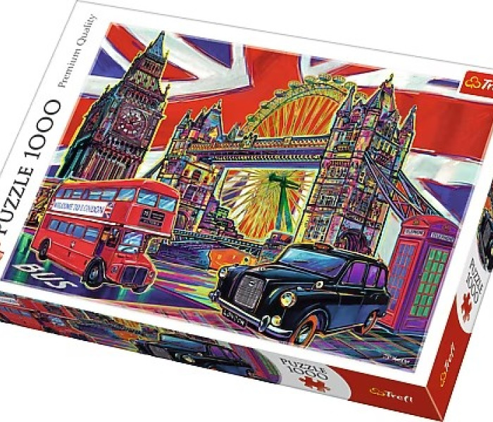 Puzzle - Trefl - London színei