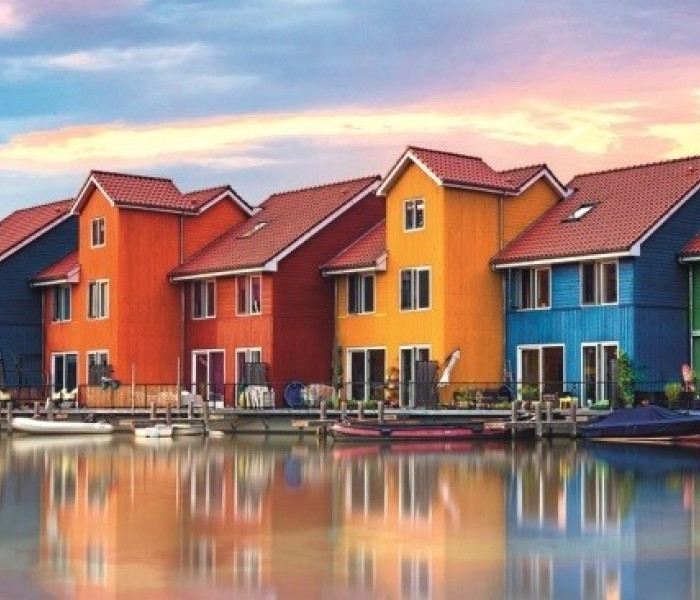 Puzzle - Trefl - Groningen, Hollandia - Panoramatikus Puzzle