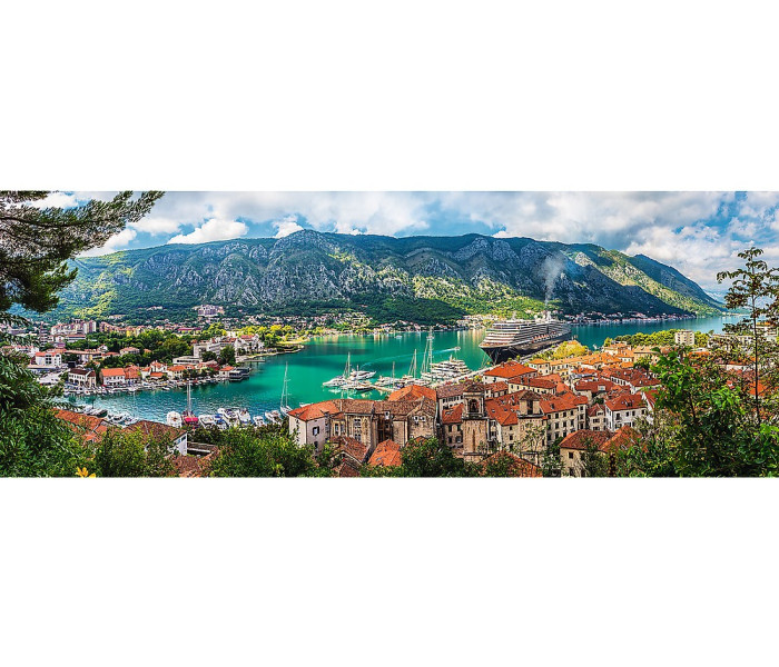 Puzzle - Trefl - Kotor, Montenegró - Panoramatikus Puzzle