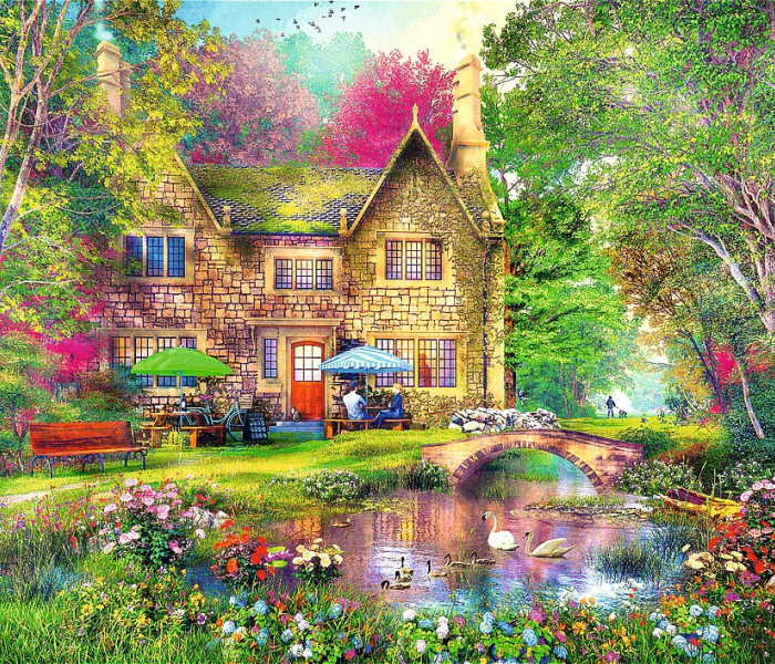 Puzzle - Trefl - Erdei menedék