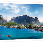 Puzzle - Trefl - Lofoten, Norvégia - Panoramatikus Puzzle