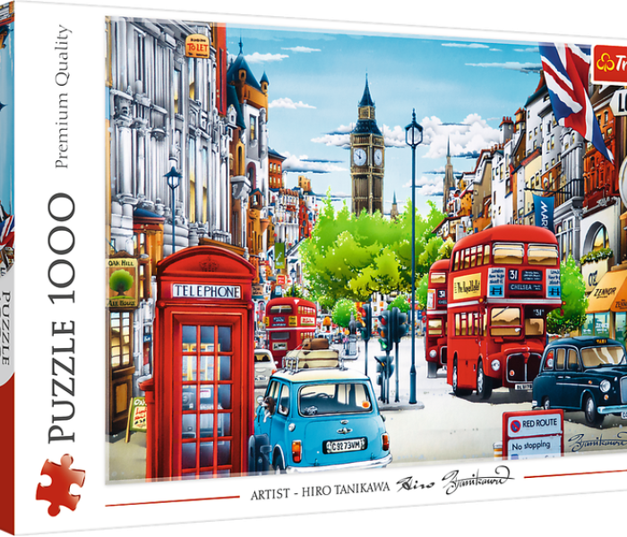Puzzle - Trefl - Londoni utca
