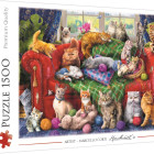 Puzzle - Trefl - Mi ong bak sofa