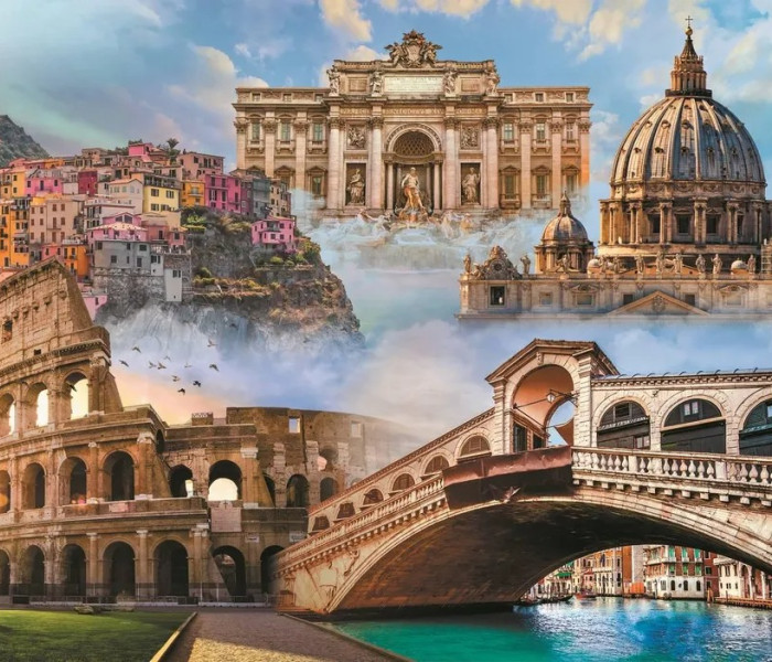 Puzzle - Trefl - Kedvenc helyek: Olaszország