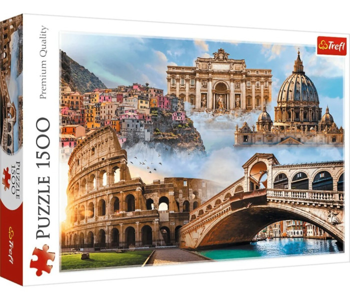 Puzzle - Trefl - Kedvenc helyek: Olaszország