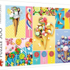 Puzzle - Trefl - Kedvenc édességek