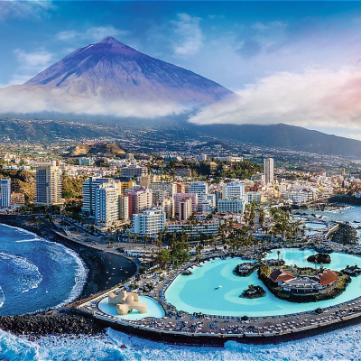 Tenerife, Kanári-szigetek látképe