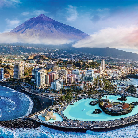 Tenerife, Kanári-szigetek látképe