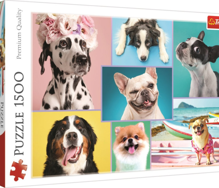 Puzzle - Trefl - Aranyos kutyák