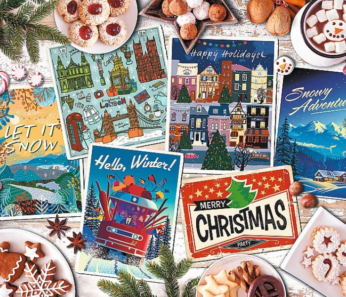 Puzzle - Trefl - Téli emlékek