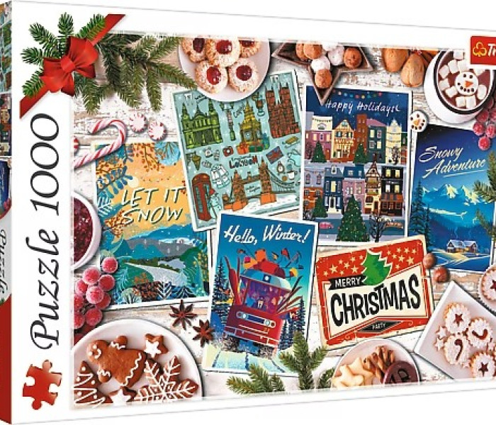 Puzzle - Trefl - Téli emlékek