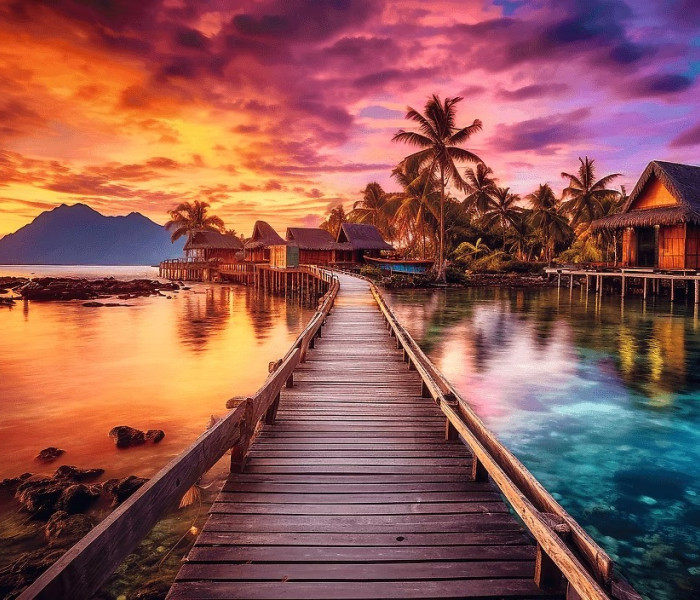 Puzzle - Trefl - Trópusi paradicsom