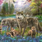 Puzzle - Trefl - Farkas család