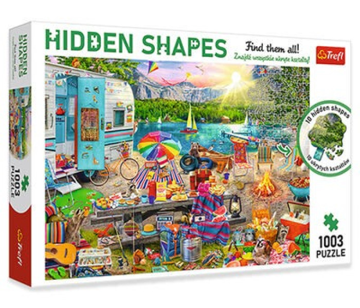 Puzzle - Trefl - Lakókocsis kirándulás