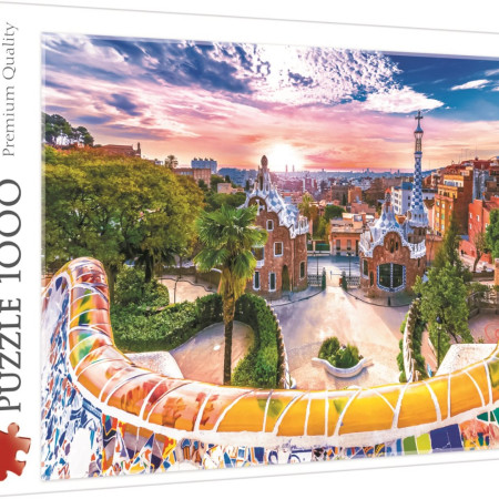 Naplemente Barcelona felett, Spanyolország