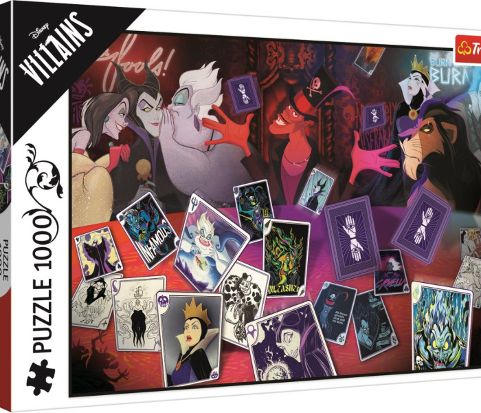 Puzzle - Trefl - Gonosztevők - Csak jó lapok