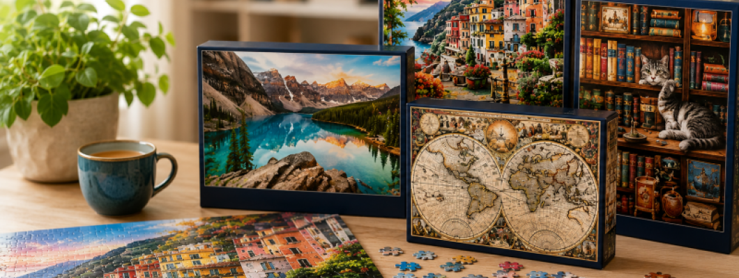 Újra raktáron a népszerű EuroGraphics puzzle-k – kínálatunk még több mintával bővült!