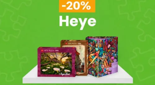 20% kedvezmény a Heye puzzle kínálatra