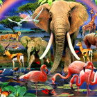 Puzzle - Bluebird - Afrikai szavanna