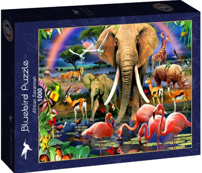 Puzzle - Bluebird - Afrikai szavanna