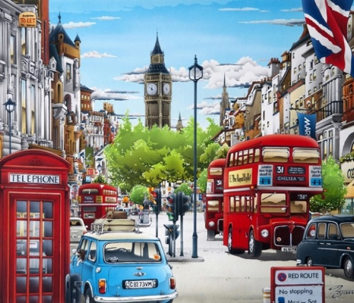 Puzzle - Bluebird - London