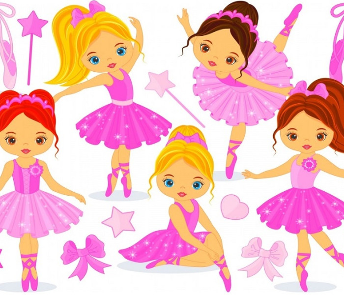 Puzzle - Bluebird - Kis balerinák