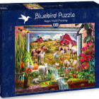 Puzzle - Bluebird - Festett farm