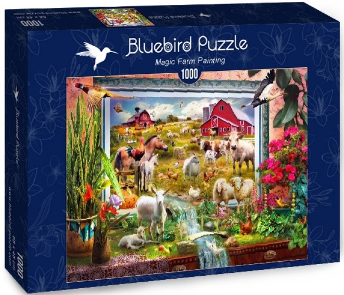 Puzzle - Bluebird - Festett farm