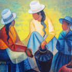 Puzzle - Bluebird - Perui nő