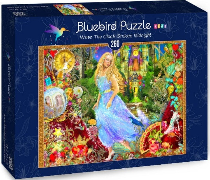 Puzzle - Bluebird - Hamupipőke menekülése a kastélyból
