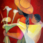 Puzzle - Bluebird - Virágáruslány