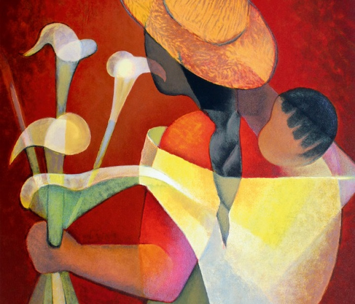 Puzzle - Bluebird - Virágáruslány