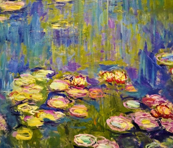 Puzzle - Bluebird - Virágzó tavirózsák