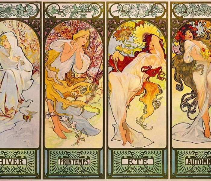 Puzzle - Bluebird - Négy évszak