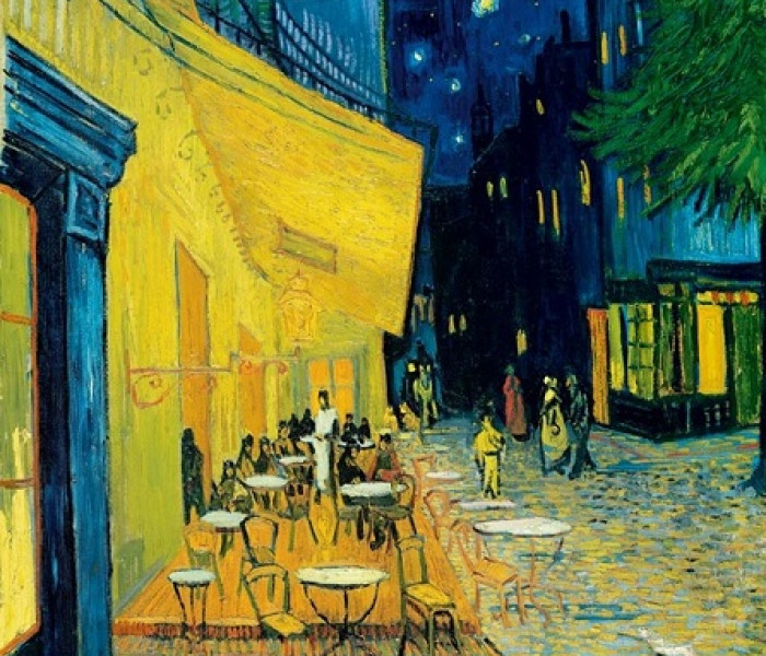 Puzzle - Bluebird - Kávézó terasza éjszaka