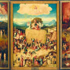 Puzzle - Bluebird - Triptichon