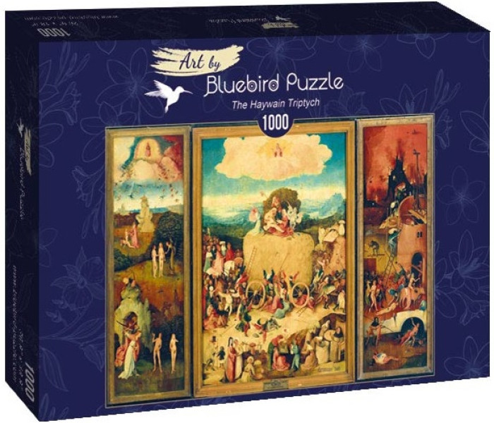Puzzle - Bluebird - Triptichon
