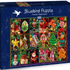Puzzle - Bluebird - Karácsonyi díszek